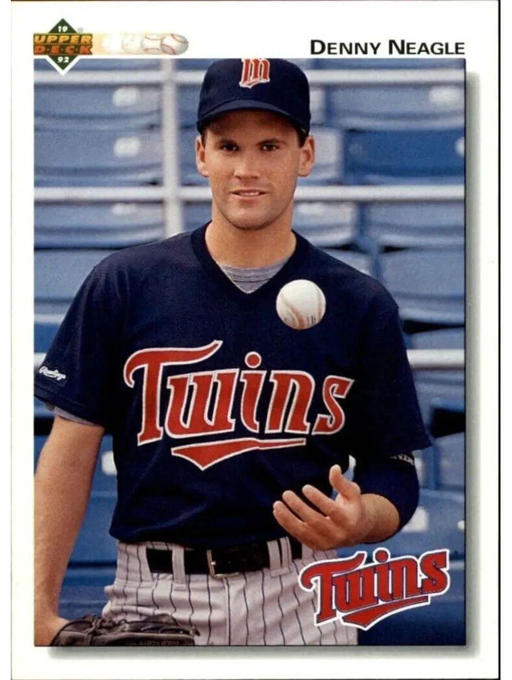 Denny Neagle 1992 Upper Deck MLB #426 Baseball Card Minnesota Twins